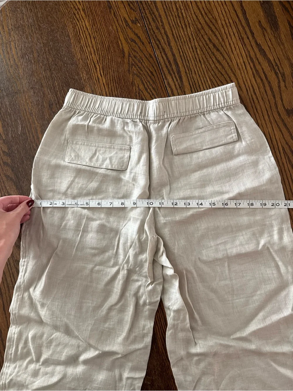 ZARA | Cream Utility Pants